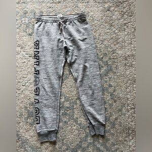 Victoria's Secret Gray Joggers with Sequins